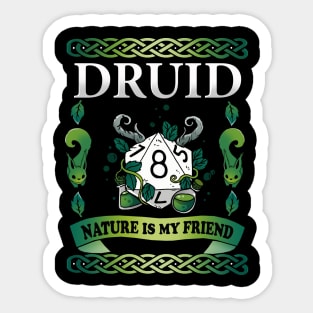 Druid Sticker